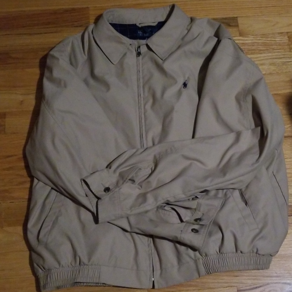 Ralph lauren men's khaki jacket